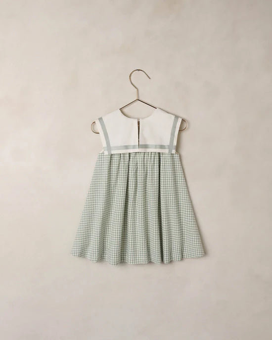 Noralee Daisy Dress - Eucalyptus Check