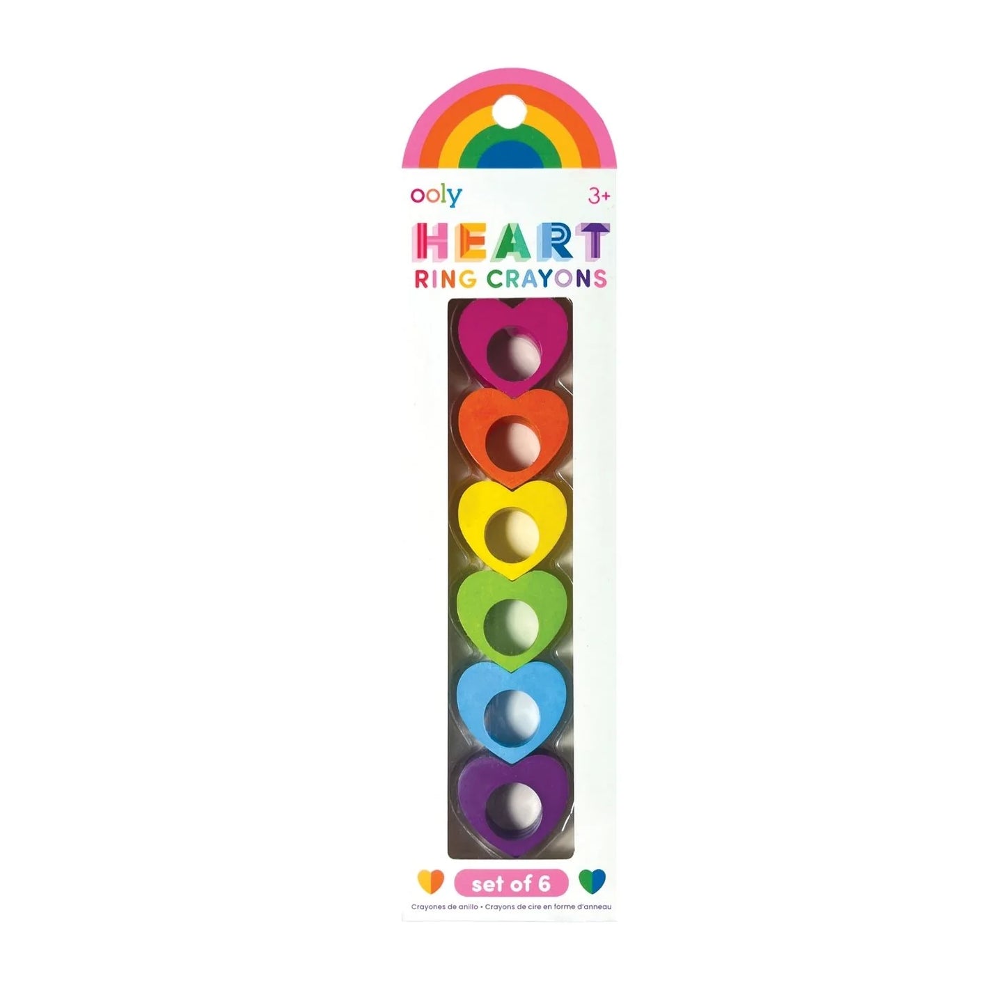 You Monkey - Ooly Heart Ring Crayons