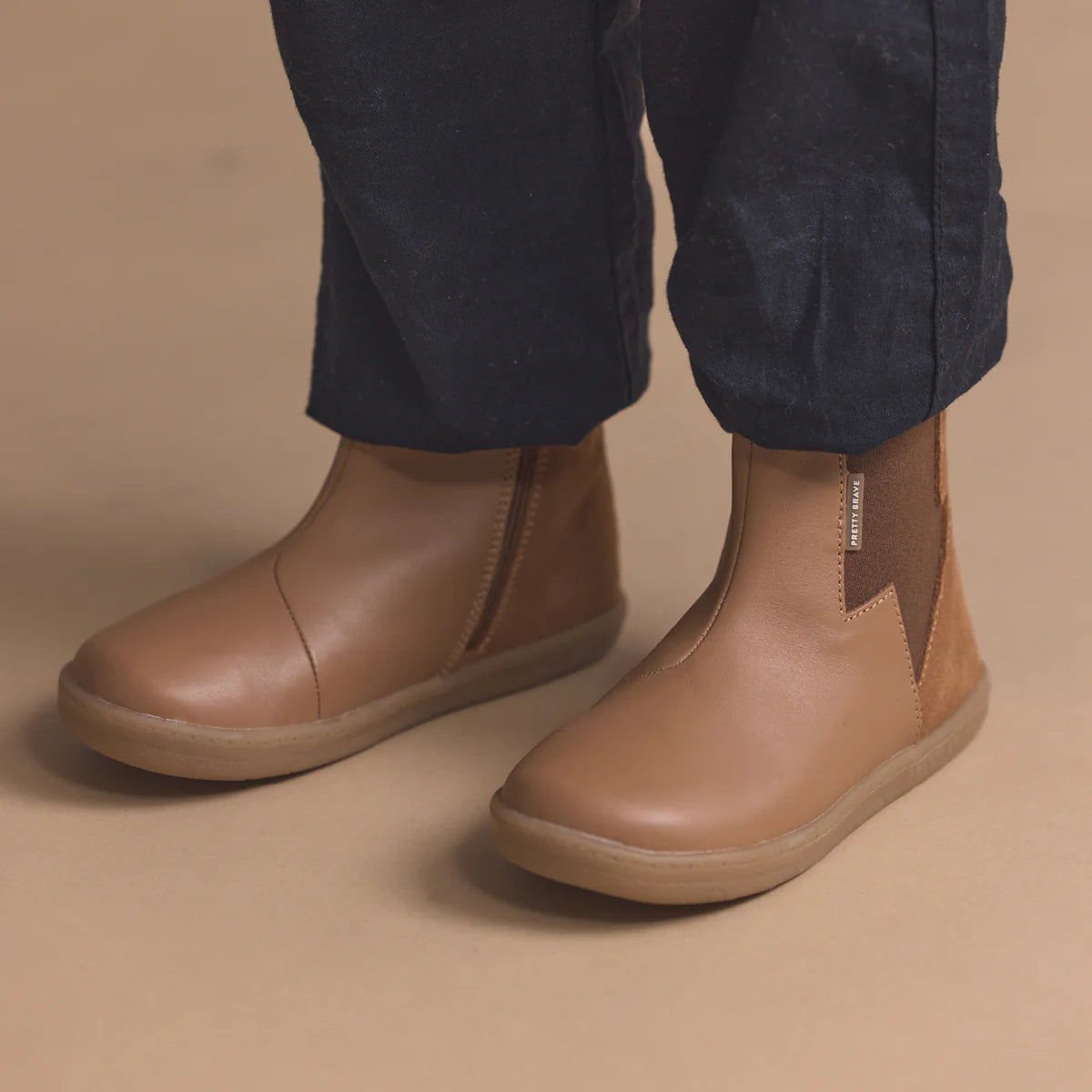 Pretty Brave Electric Boot - Tan