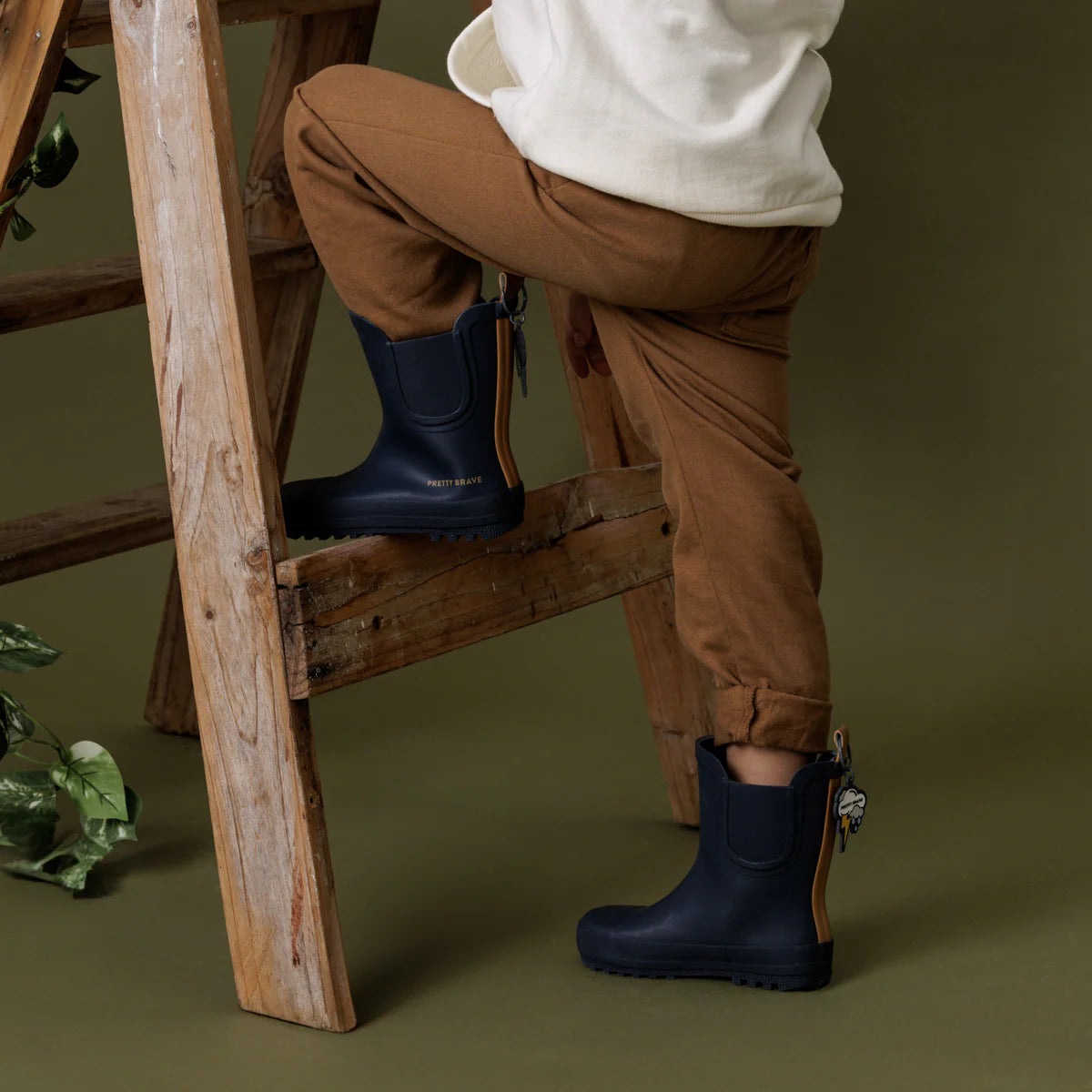 Pretty Brave - Puddle Boot Indigo