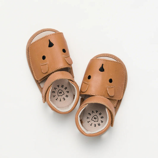 Pretty Brave - Teddy Sandal Tan