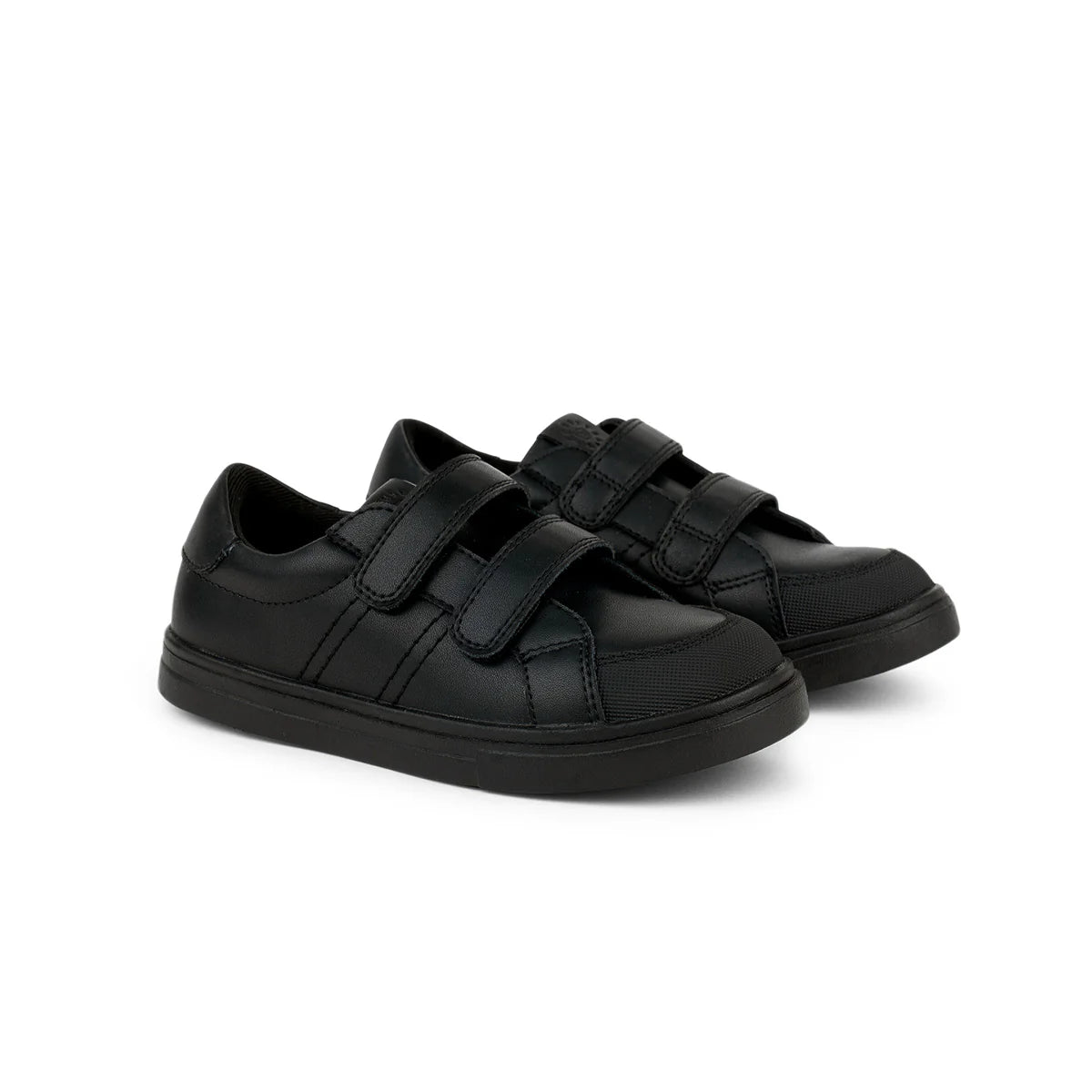 Pretty Brave Atlas Black School Shoe