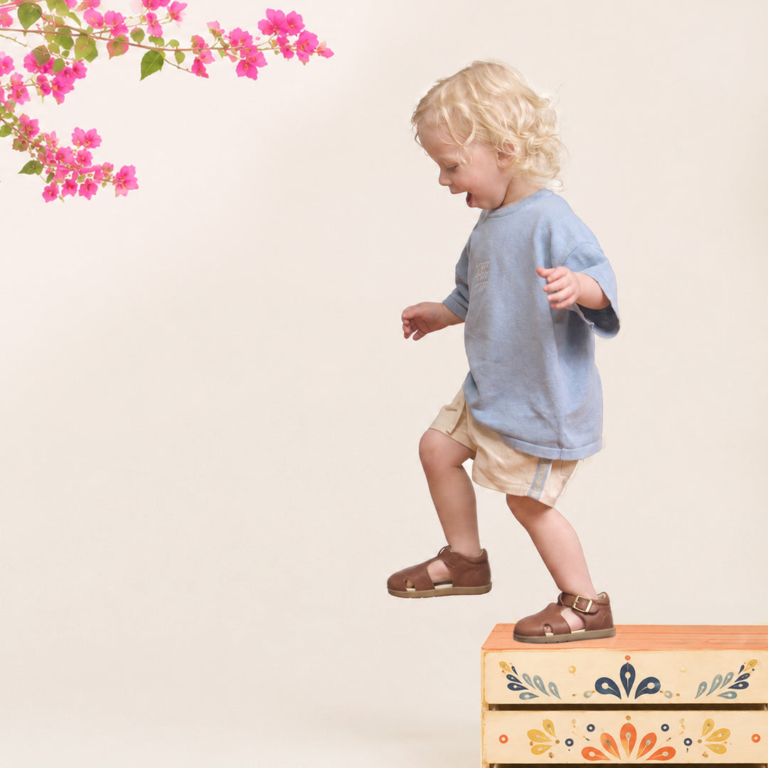 Pretty Brave Harry Toffee Sandal