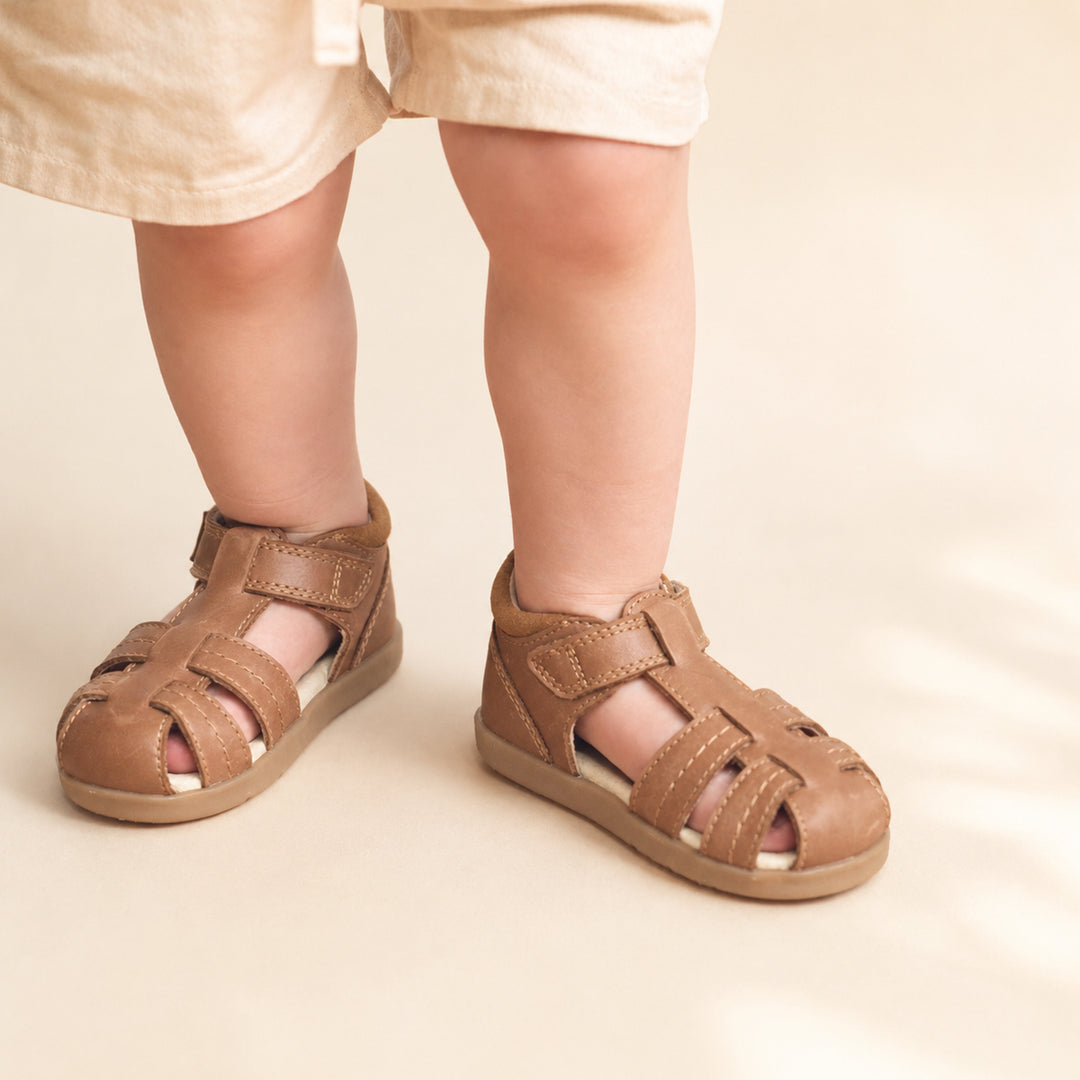 Pretty Brave Theo Caramel Sandal