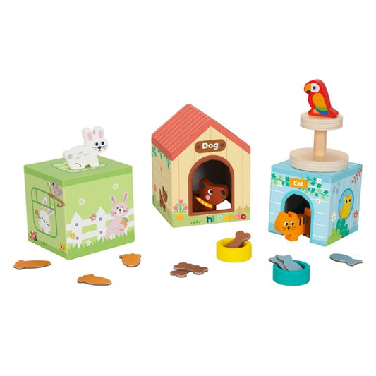 Hi Pando Pet Home Play Set