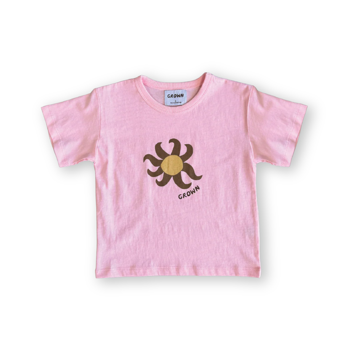 Grown - Sunny Tee - Pinky