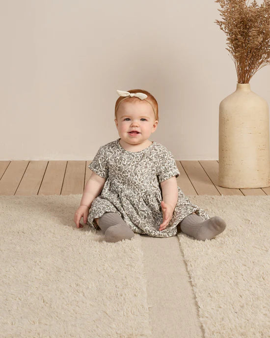 Quincy Mae - Socks Set || Ivory, Dusty Blue