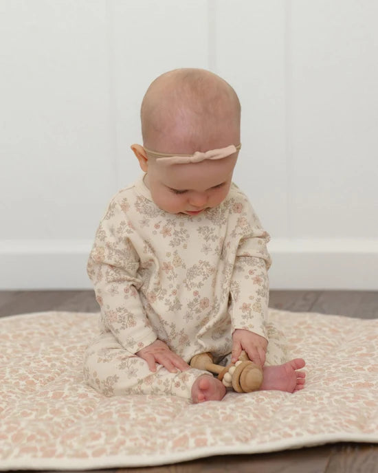 Quincy Mae Long Sleeve Tee - Floral Vine
