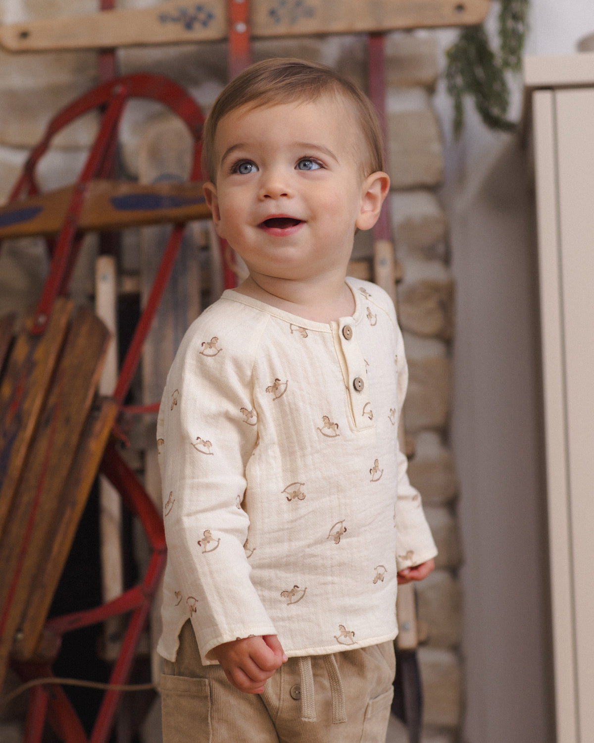 Quincy Mae Zion Shirt - Rocking Horse