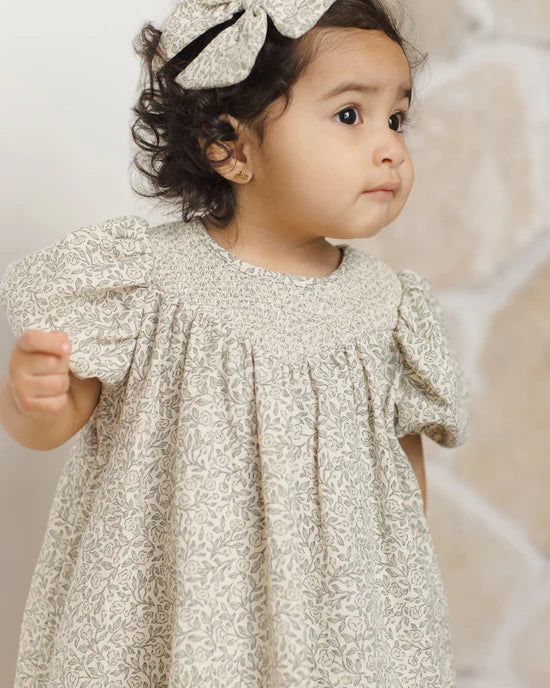Quincy Mae - Carina Dress Green Garden