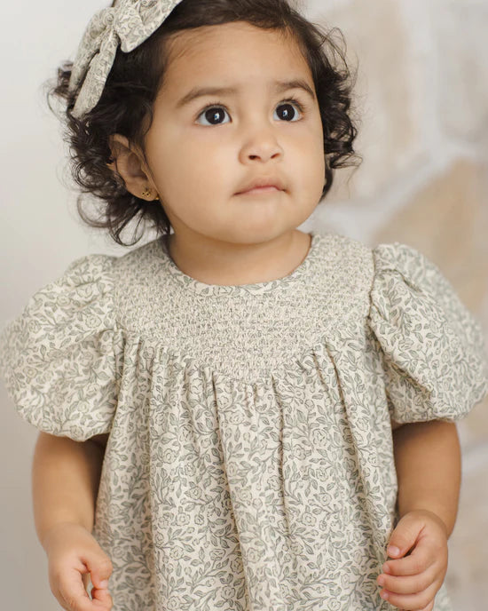 Quincy Mae - Carina Dress Green Garden