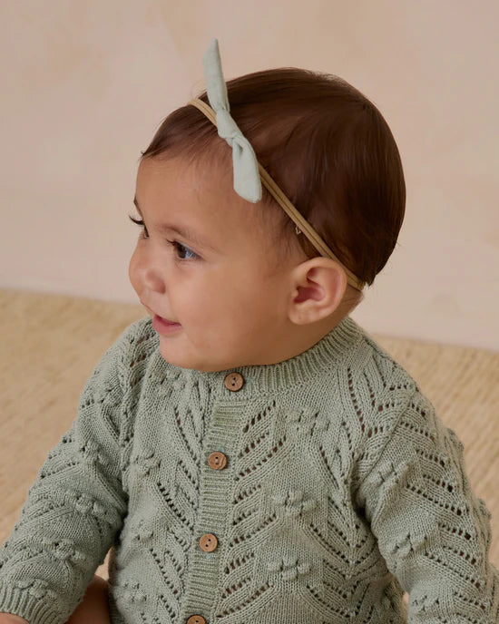 Quincy Mae - Knit Cardigan Sage