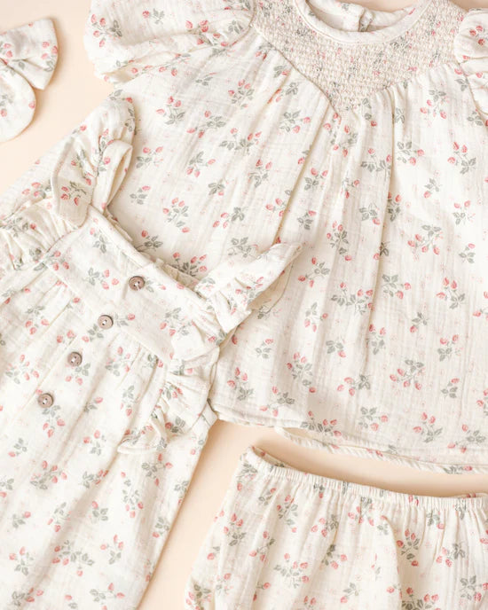 Quincy Mae - Carina Dress Strawberries