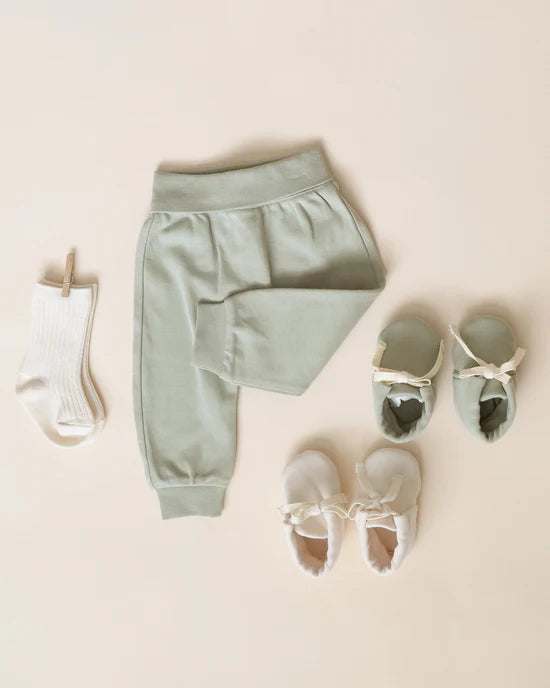 Quincy Mae - Baby Pant Sage