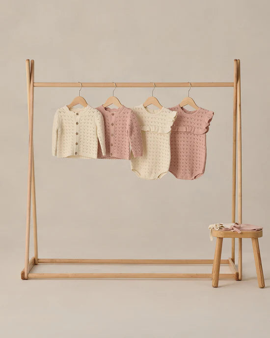 Quincy Mae Knit Bonnet - Natural