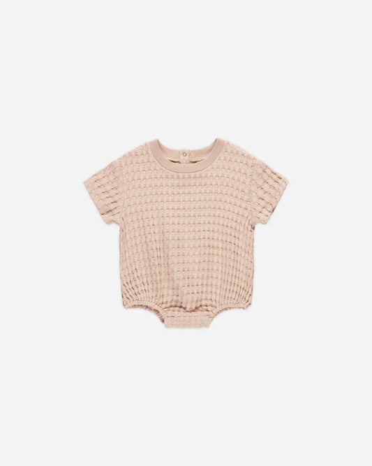 Quincy Mae - Relaxed Bubble Romper - Shell