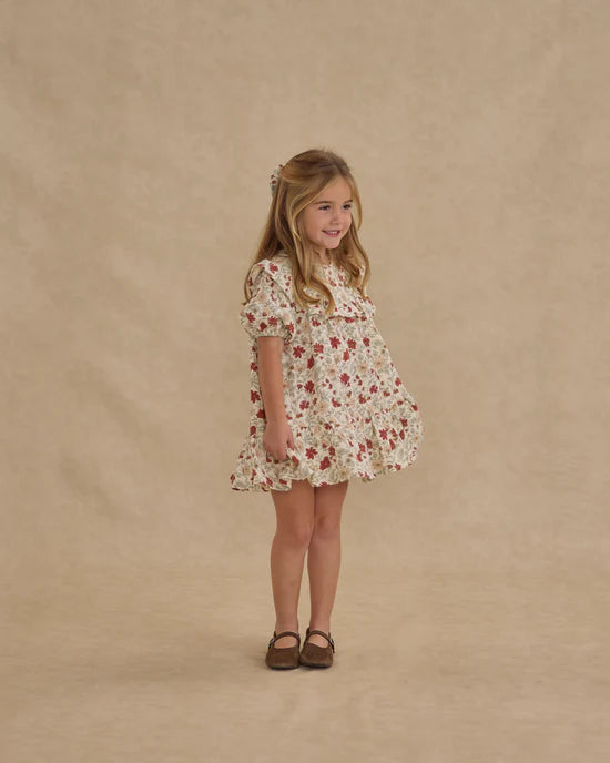 Rylee + Cru Cordelia Dress - Holiday Floral