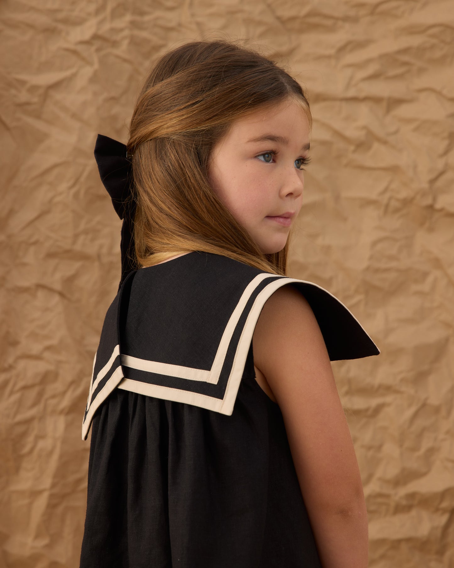Rylee + Cru Sailor Dress Black
