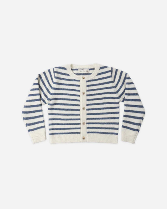 Rylee + Cru Classic Cardigan - Maritime Stripe