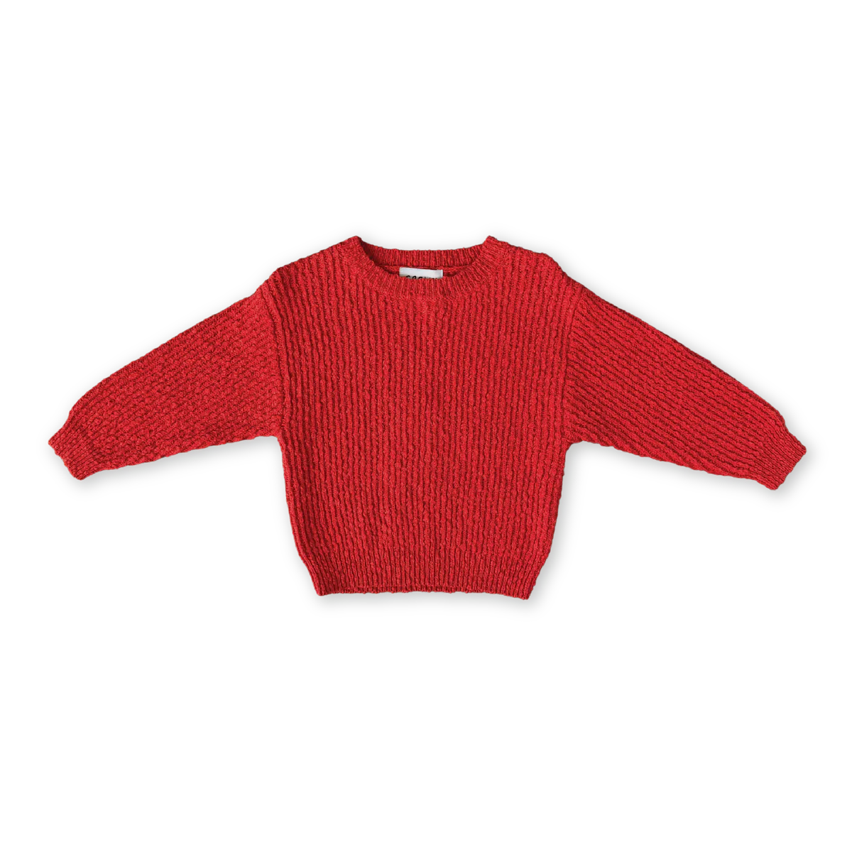 Grown Organic Textured Knit Pull Over - Sauce
