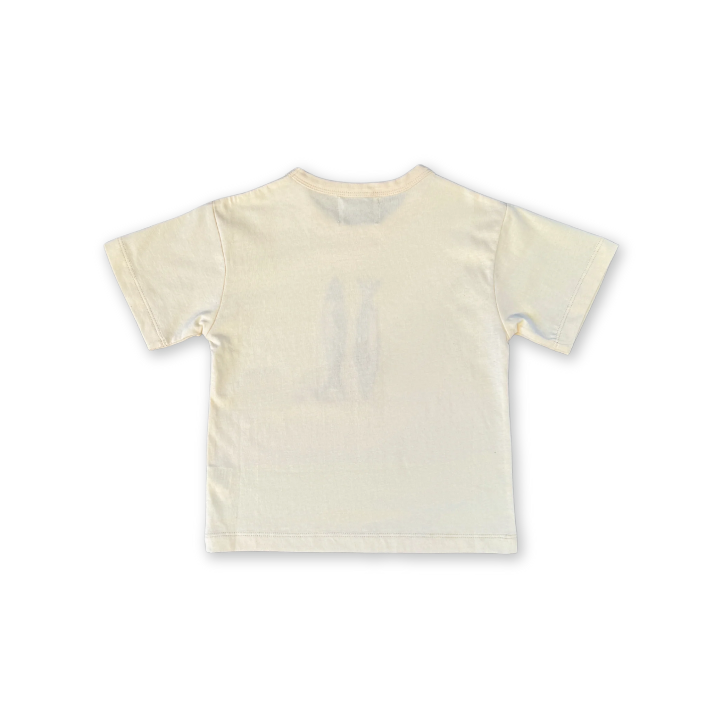 Grown Sardine Embroidered Tee - Milk