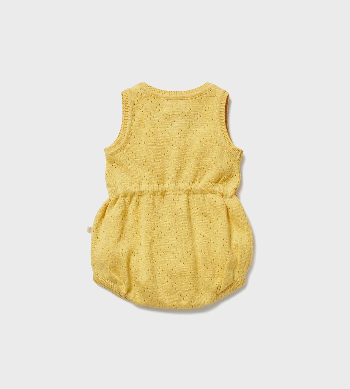 Wilson & Frenchy Organic Knitted Tie Bodysuit - Sunny Sorbet