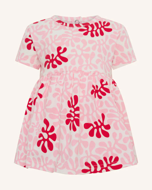 Tiny Tribe Sweet Coral All-in-one Dress