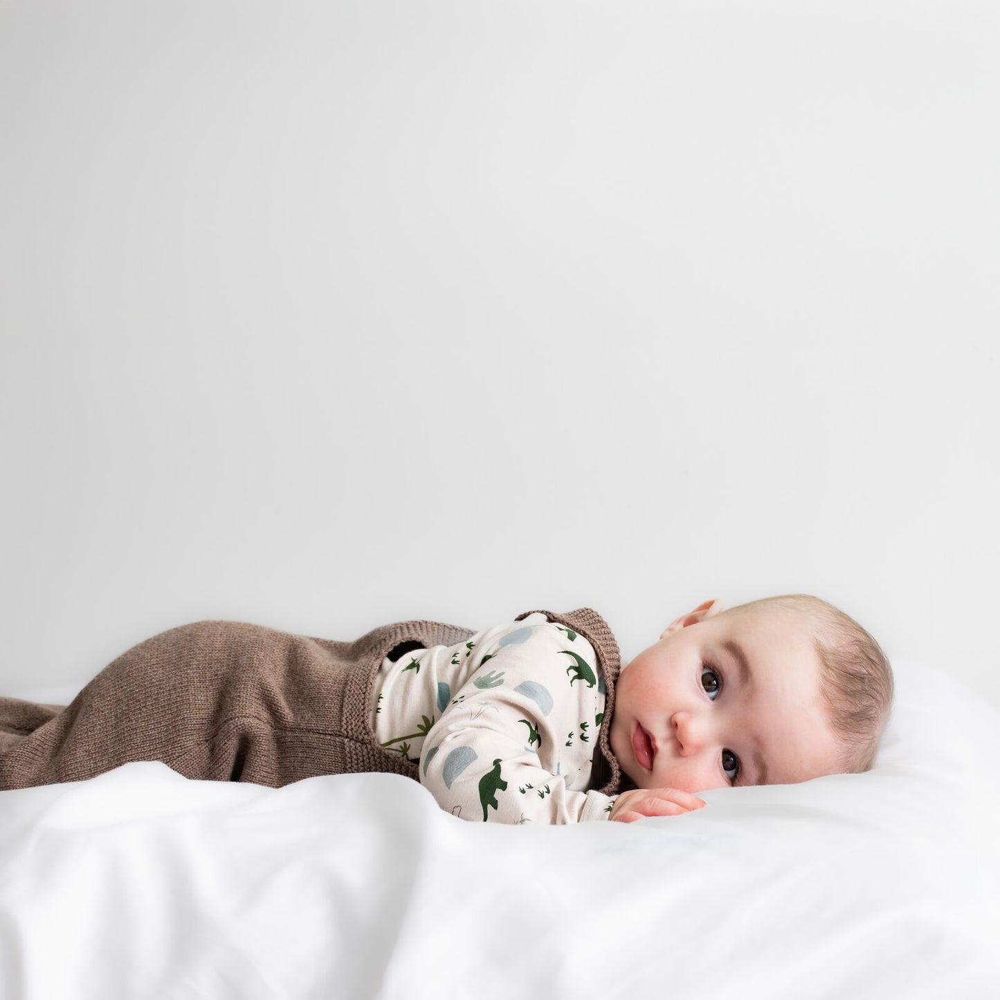 Burrow & Be Jurassic Roam Long Sleeve Bodysuit