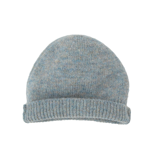Burrow & Be 100% Wool Baby Hat - Stone Blue