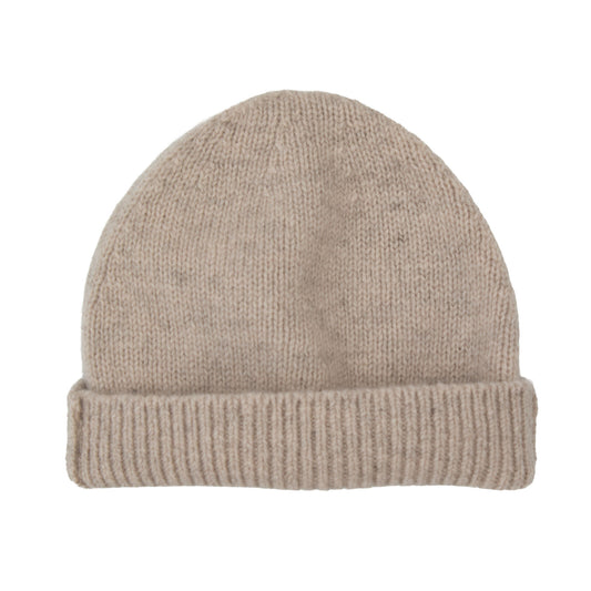 Burrow & Be 100% Wool Baby Hat - Stone Taupe
