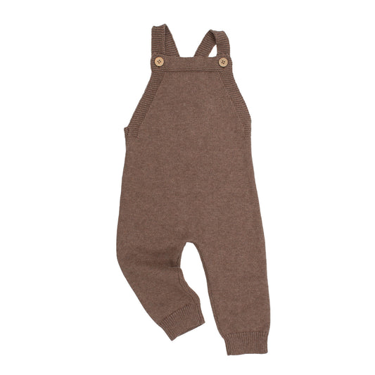 Burrow & Be Knit Overalls - Umber