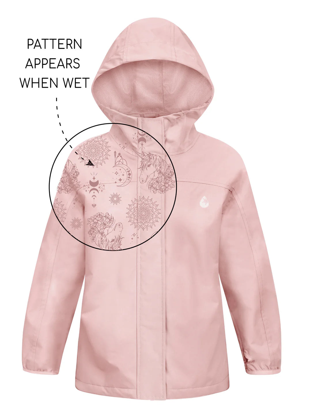 Therm SplashMagic Rainshell - Dusky Pink