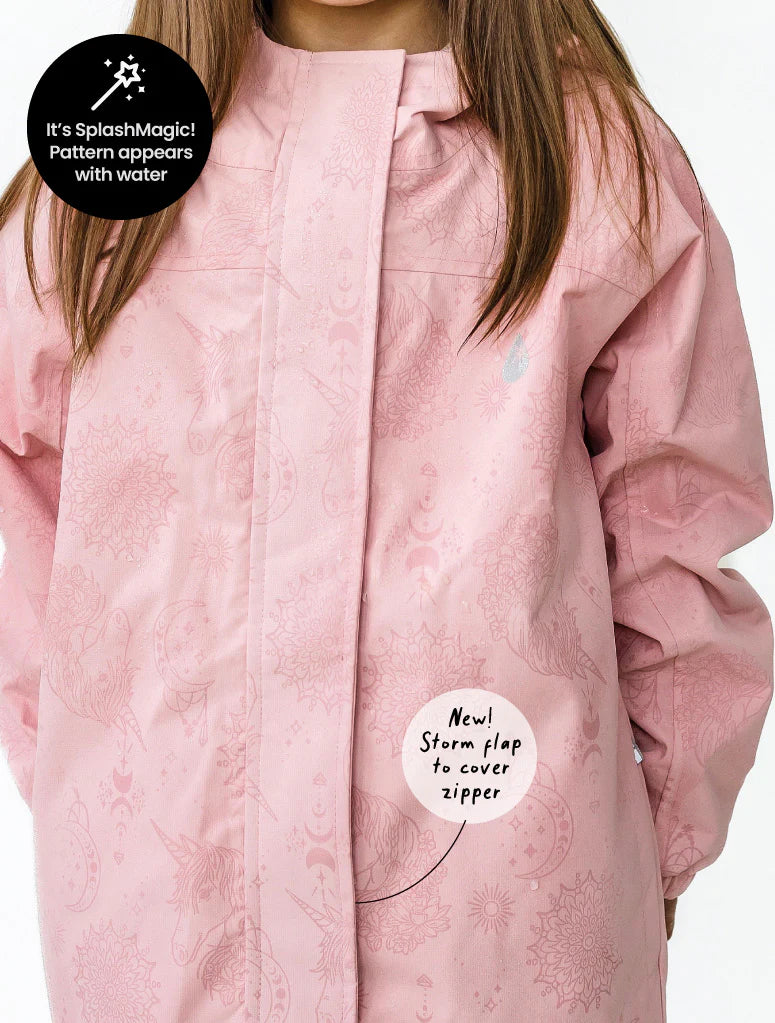 Therm SplashMagic Rainshell - Dusky Pink