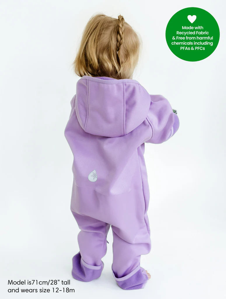 Therm - All-Weather Fleece Onesie Periwinkle