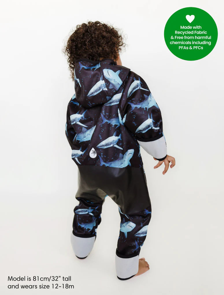 Therm - All-Weather Fleece Onesie Shark