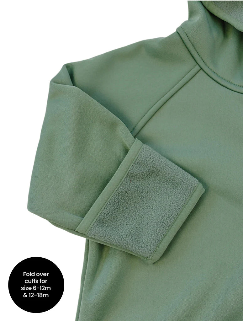 Therm - All-Weather Fleece Onesie - Forest