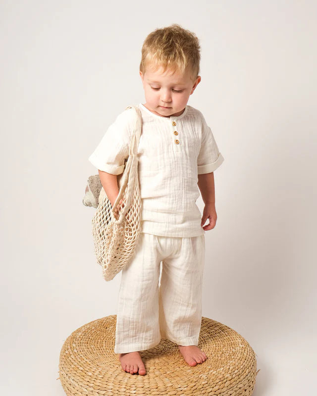 Babu - Grandpa Shirt Vanilla
