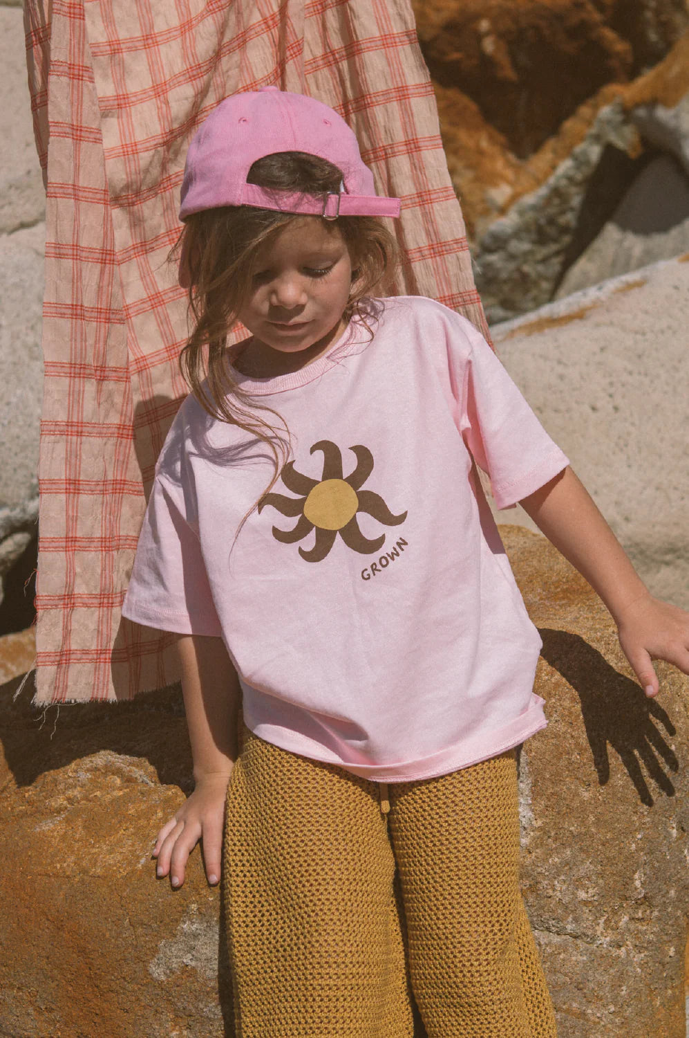 Grown - Sunny Tee - Pinky