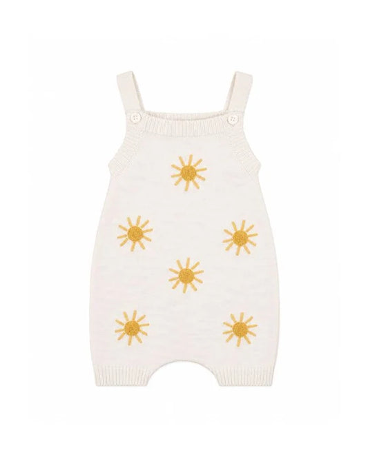 Bebe Scout Knitted Sun Overalls
