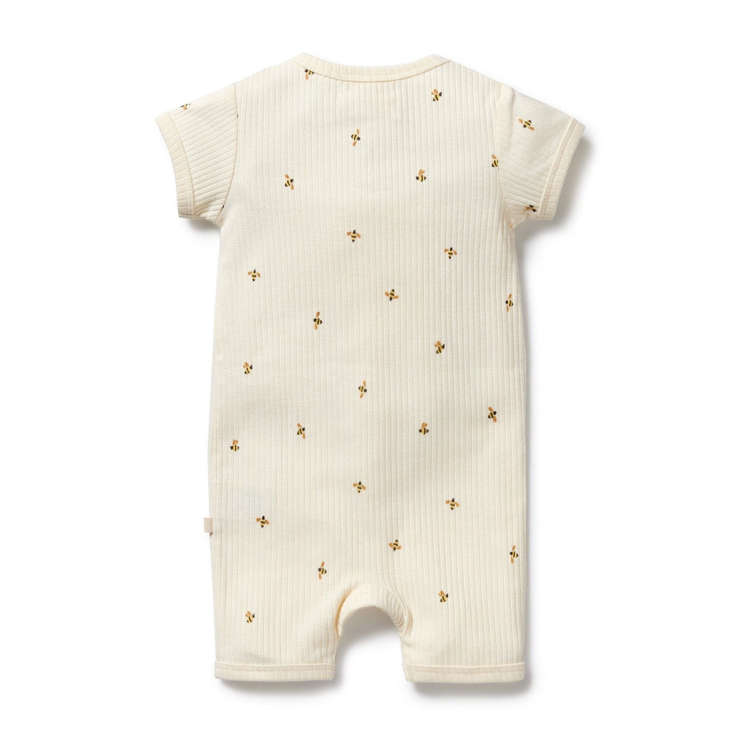 Wilson & French Organic Boyleg Zipsuit - Bee Mine
