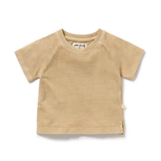 Wilson & Frenchy Organic Dyed Tee - Sahara