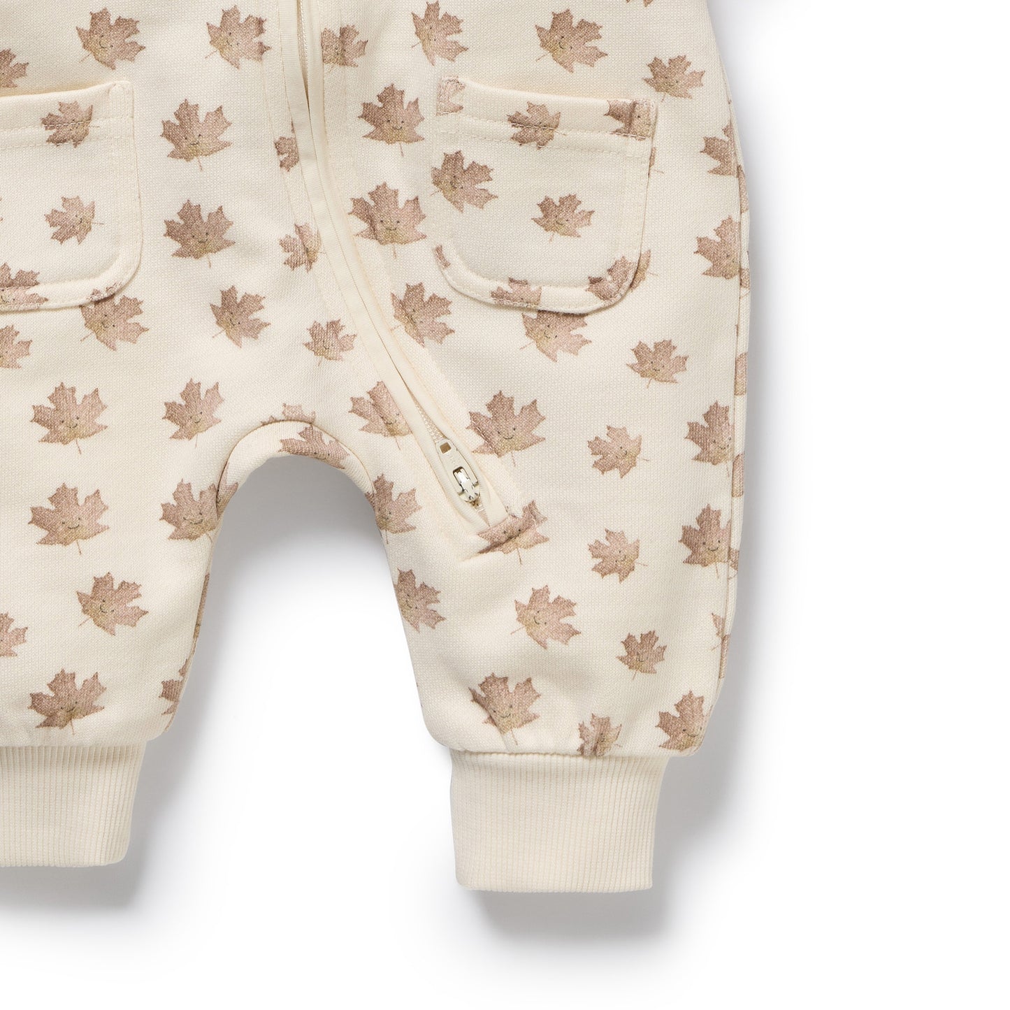Wilson & Frenchy Organic Terry Growsuit - Autumn Play