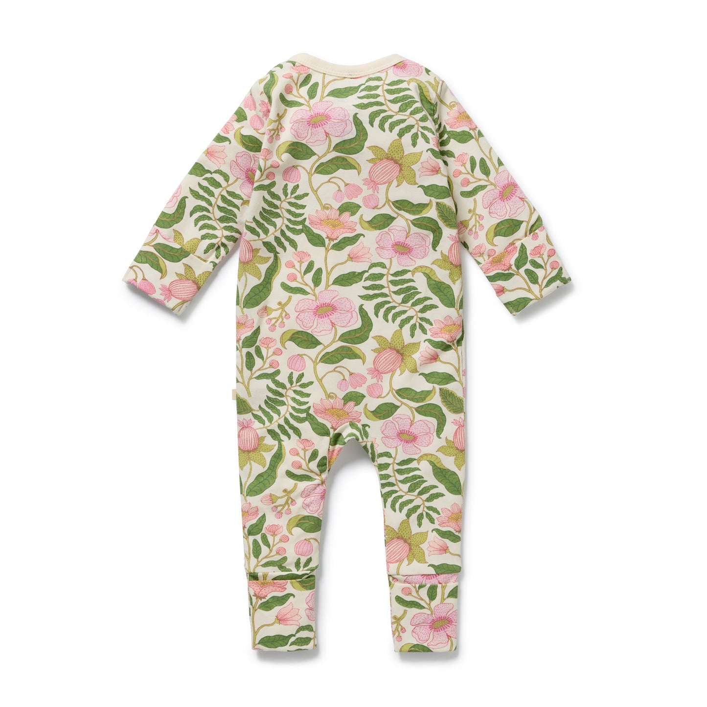 Wilson & Frenchy Organic Zipsuit with Feet - Ma Fleur