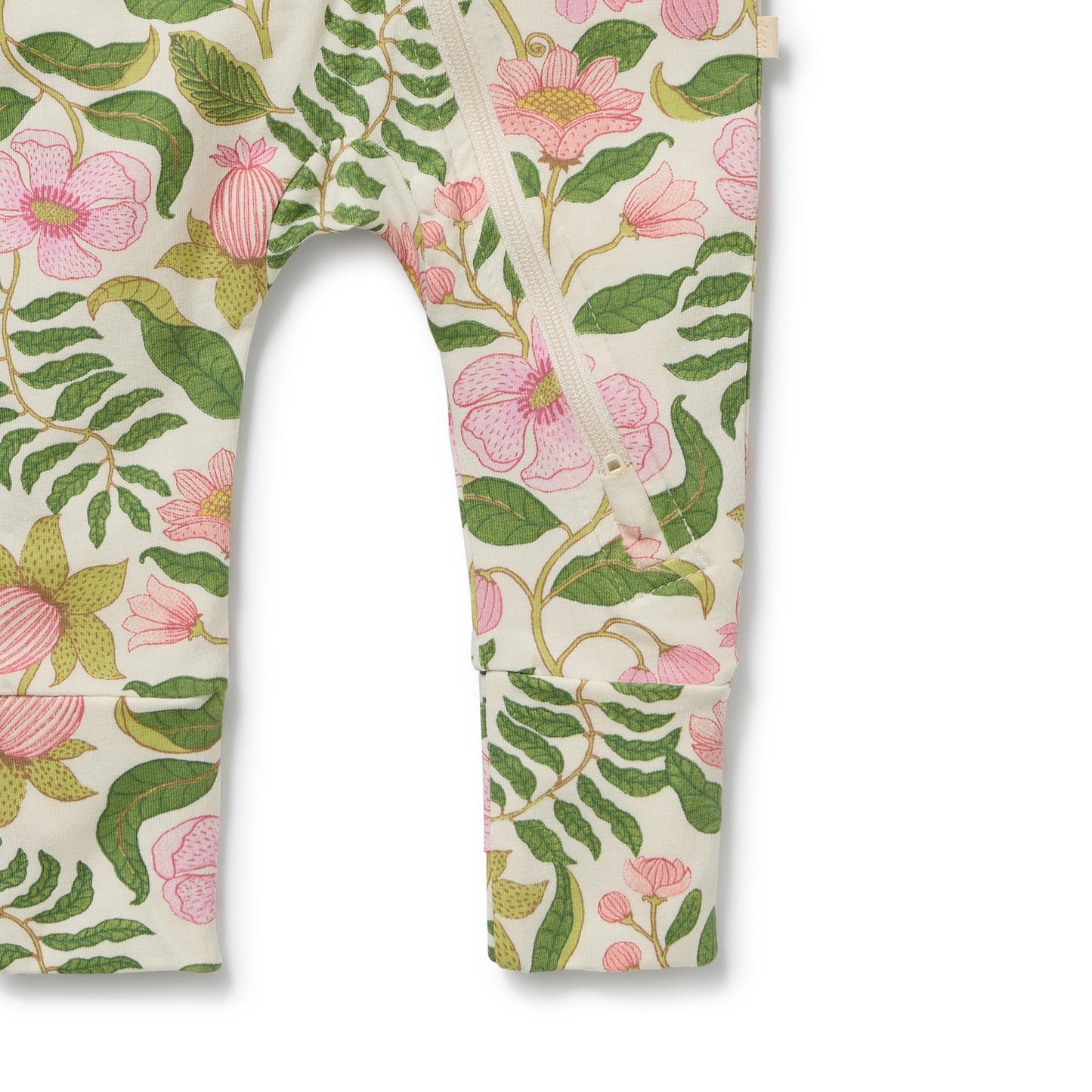 Wilson & Frenchy Organic Zipsuit with Feet - Ma Fleur