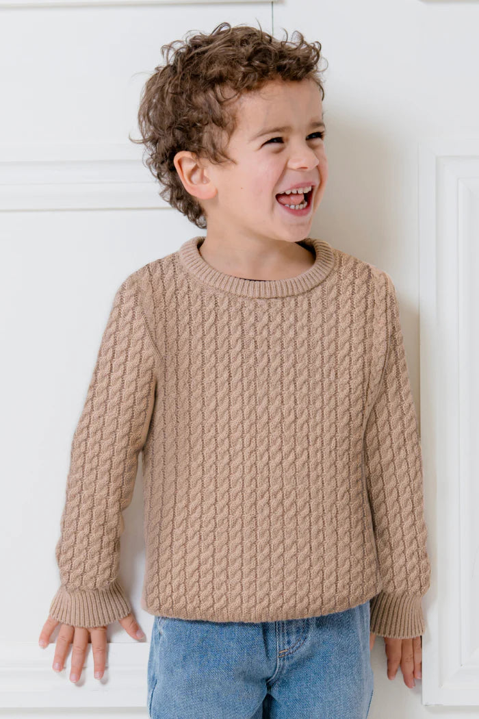 Milky Cable Knit Jumper