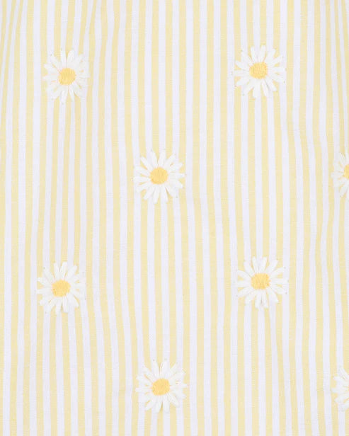 Bebe - Tilly Embroided Daisy Dress