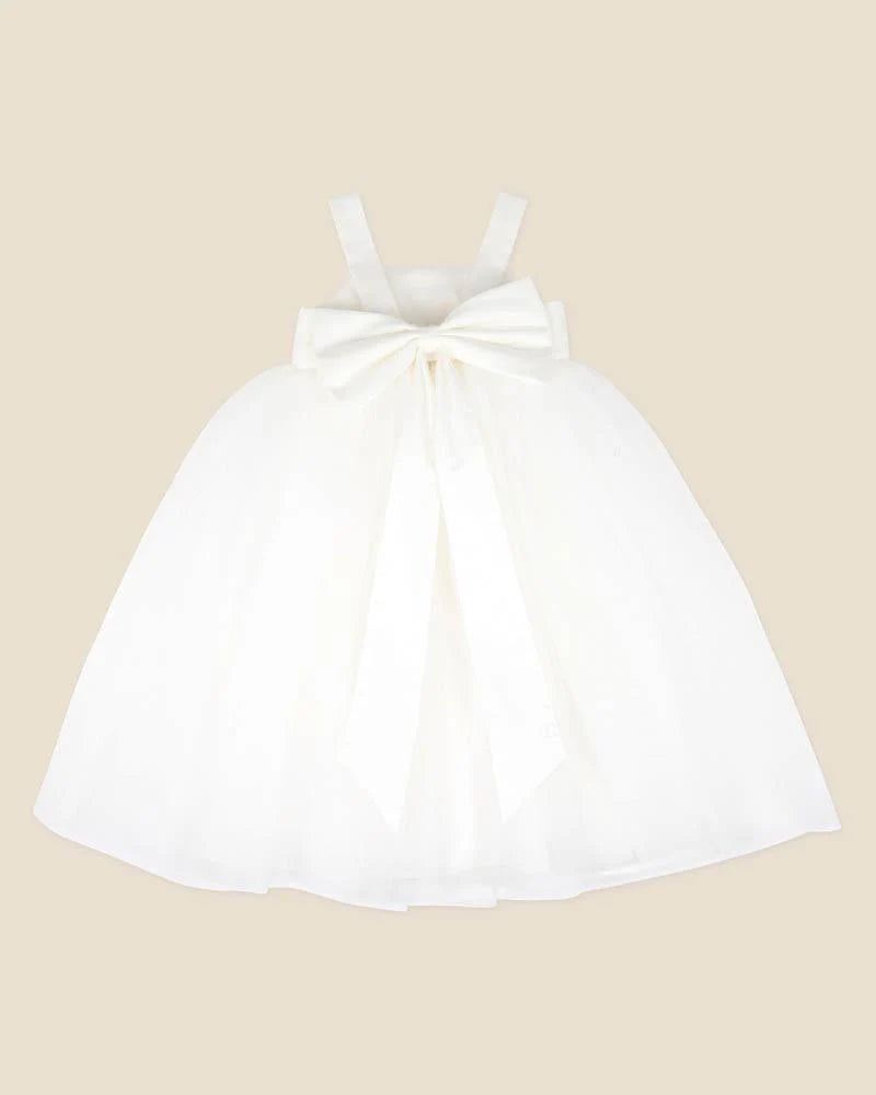 Bebe - Embroidered Bodice Tulle Dress
