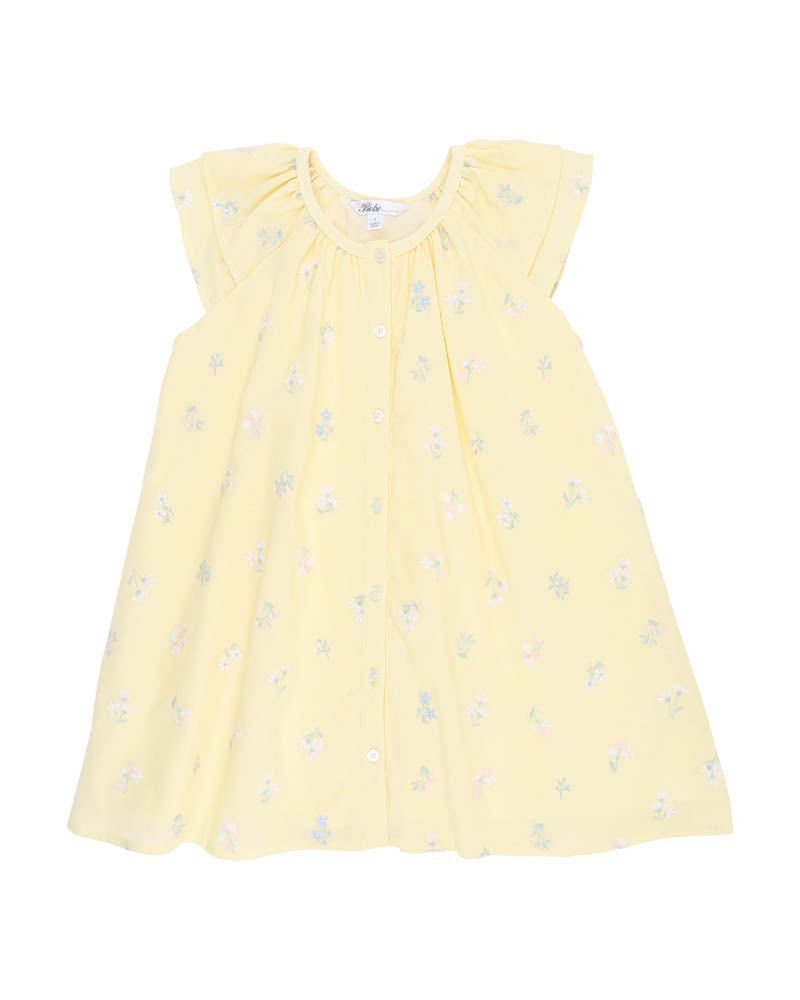 Bebe Bonnie Embroidered Dress