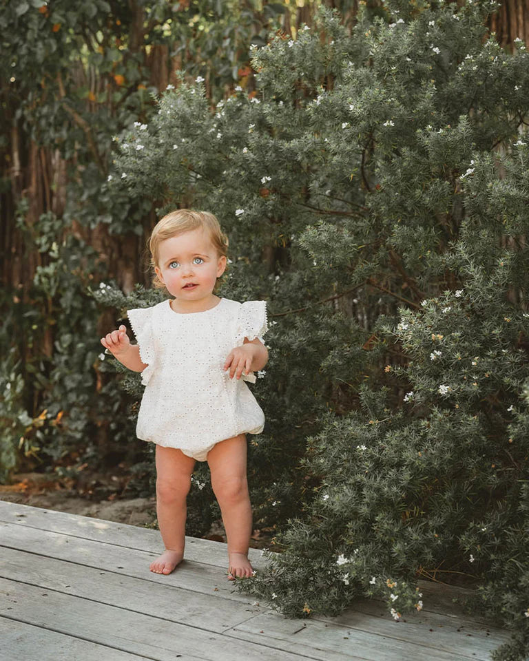Bebe Broderie Occasion Bodysuit