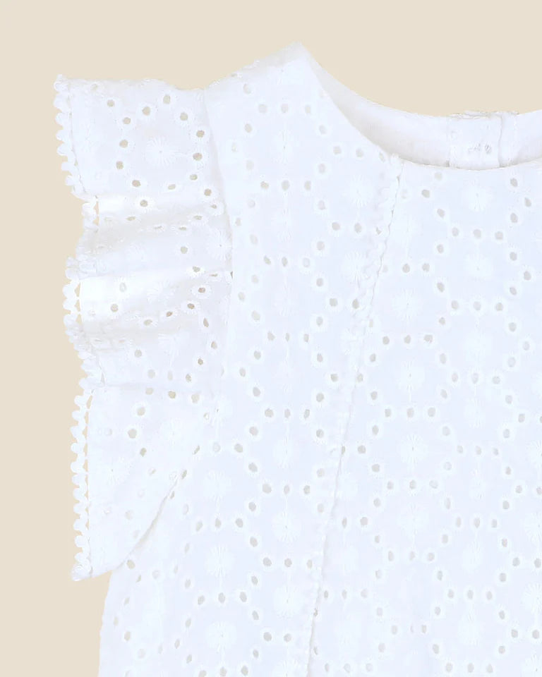 Bebe Broderie Occasion Bodysuit